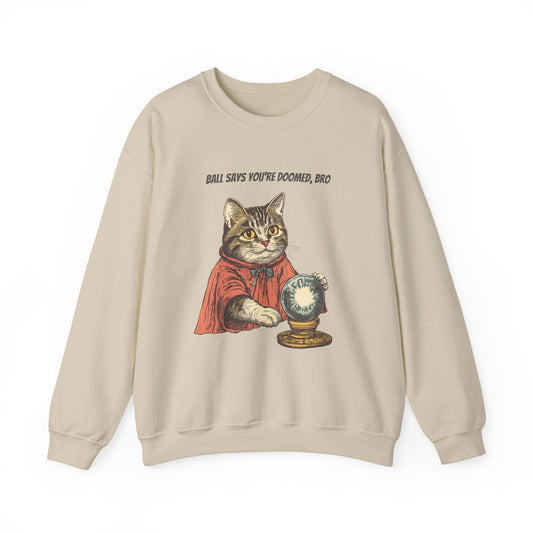 Fortune Teller Cat of Doom | Unisex Sweatshirt