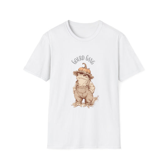 Gourd Gang T-Shirt, Comfortable Unisex Tee, Fall Harvest Shirt, Gift for Plant Lovers, Casual Style Top