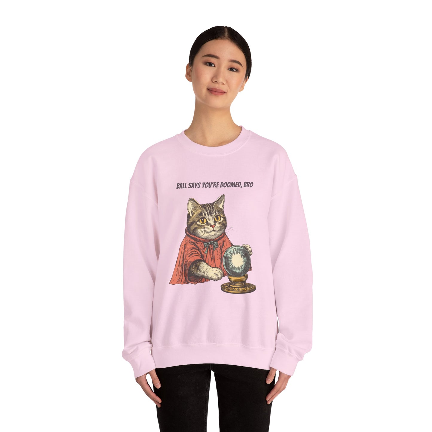 Fortune Teller Cat of Doom | Unisex Sweatshirt