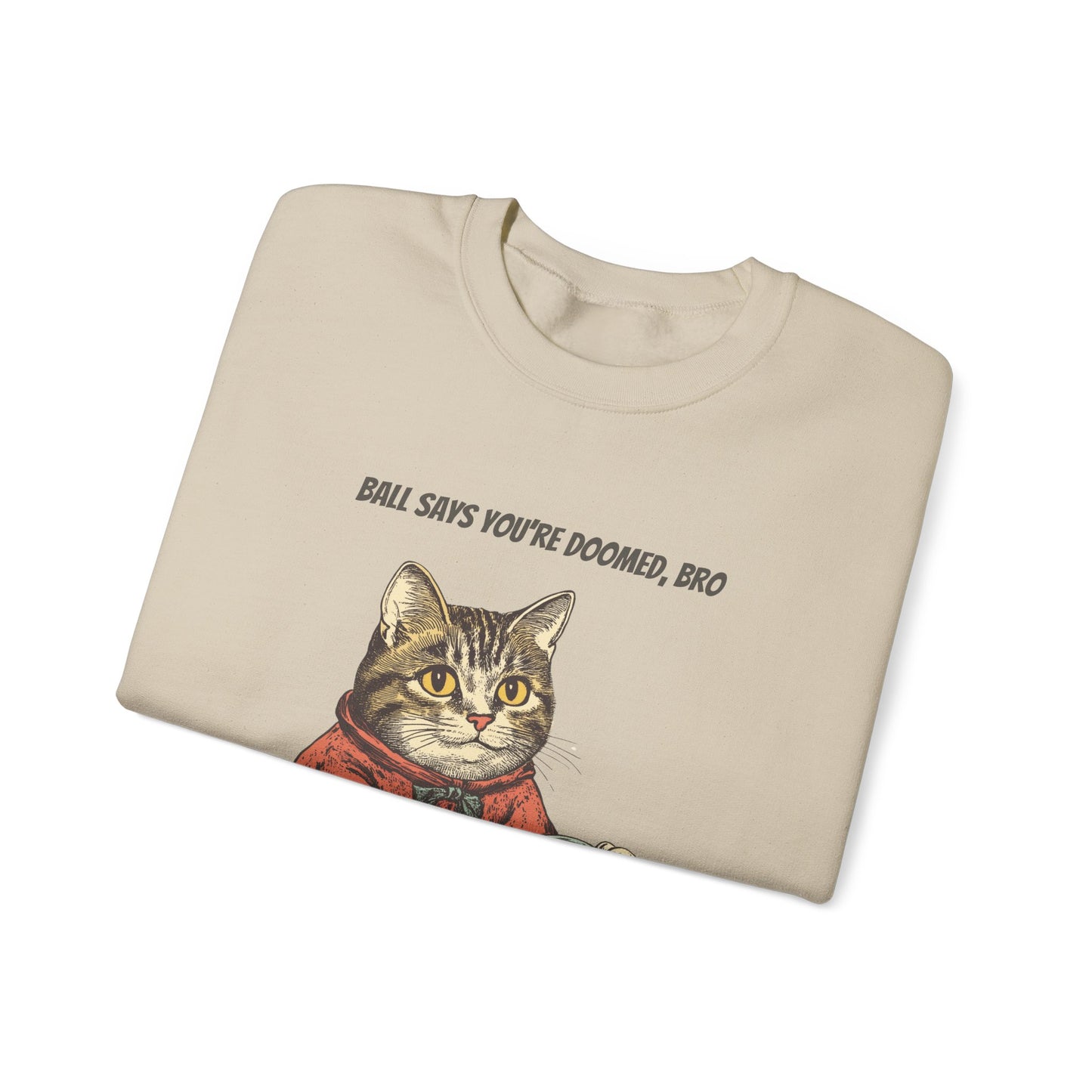 Fortune Teller Cat of Doom | Unisex Sweatshirt