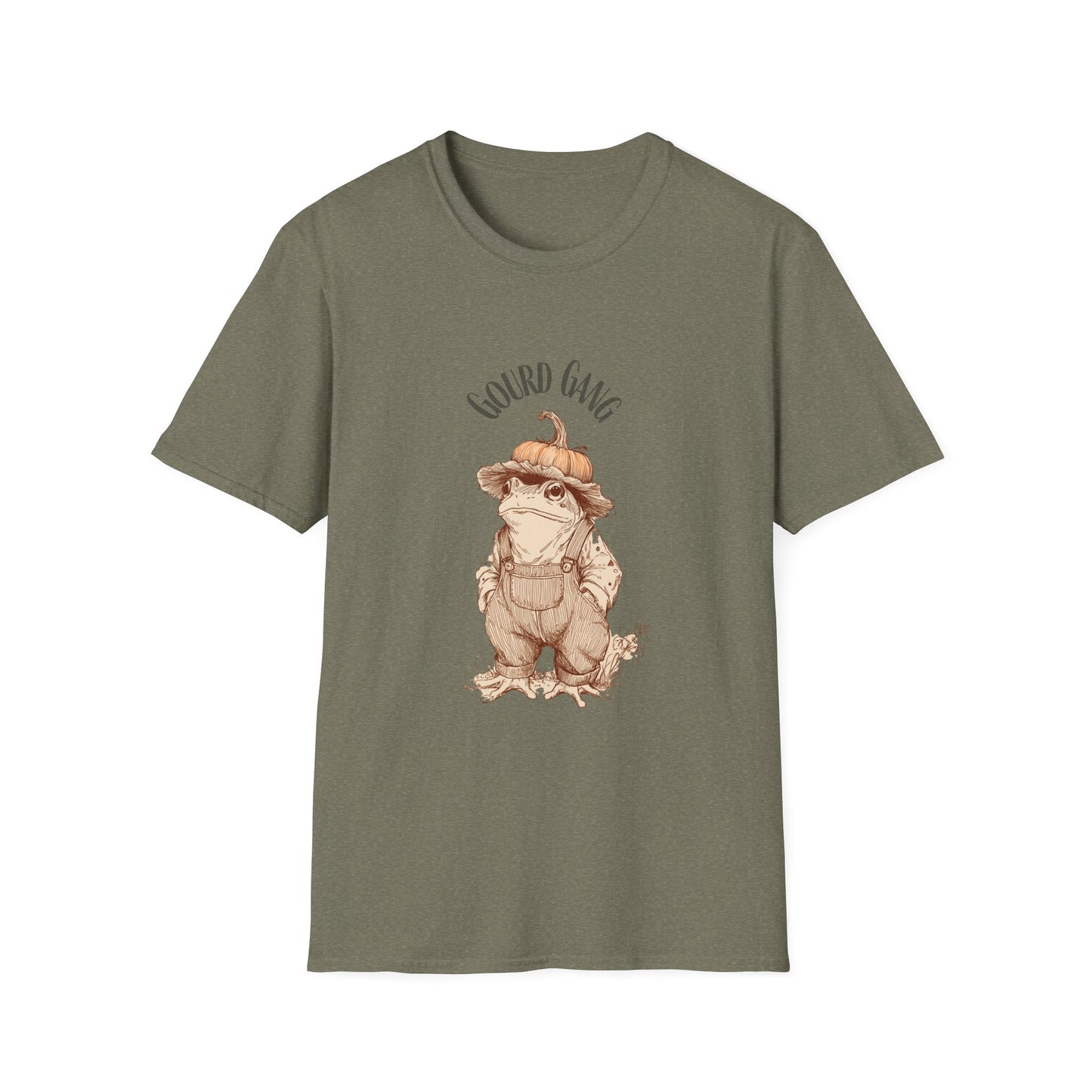 Gourd Gang T-Shirt, Comfortable Unisex Tee, Fall Harvest Shirt, Gift for Plant Lovers, Casual Style Top