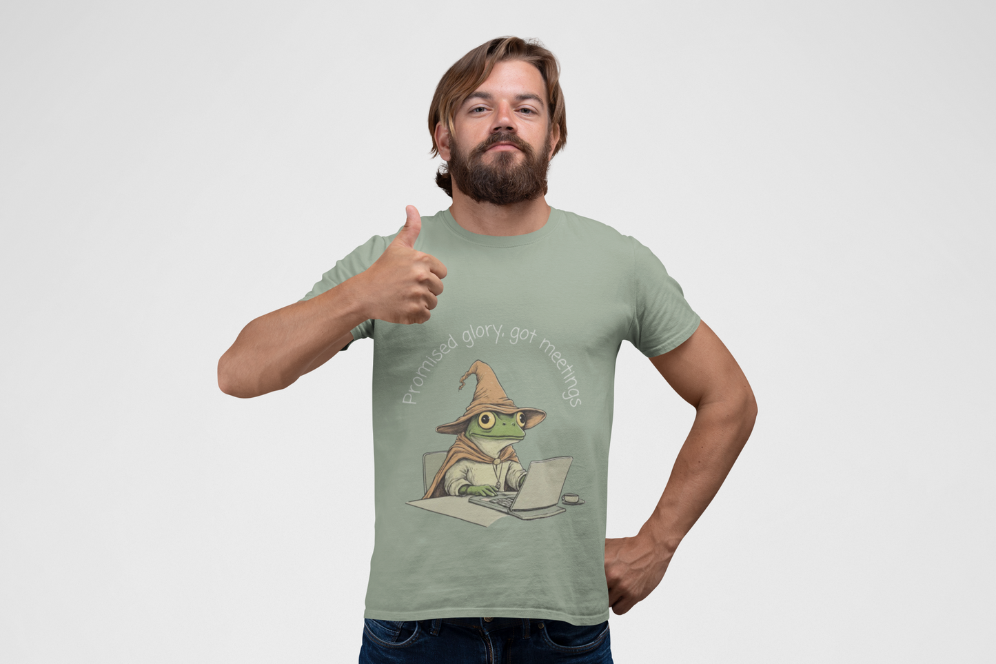 Magical Wizard Meme Frog T-Shirt