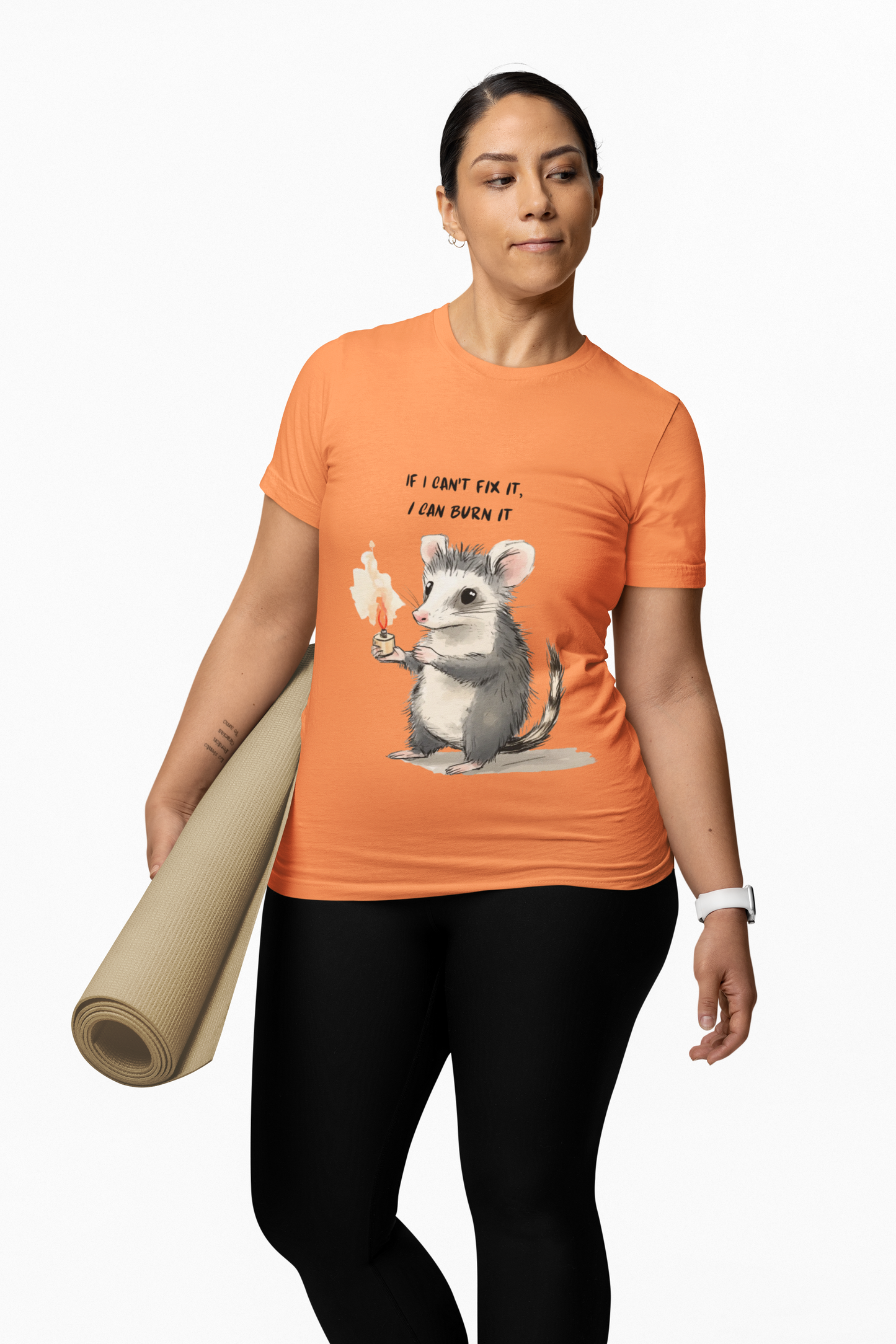 Chaotic Opossum Meme Humor T-Shirt, Funny Chaoscore Animal Tee, Cute Graphic Shirt, Gift for Nature Lovers
