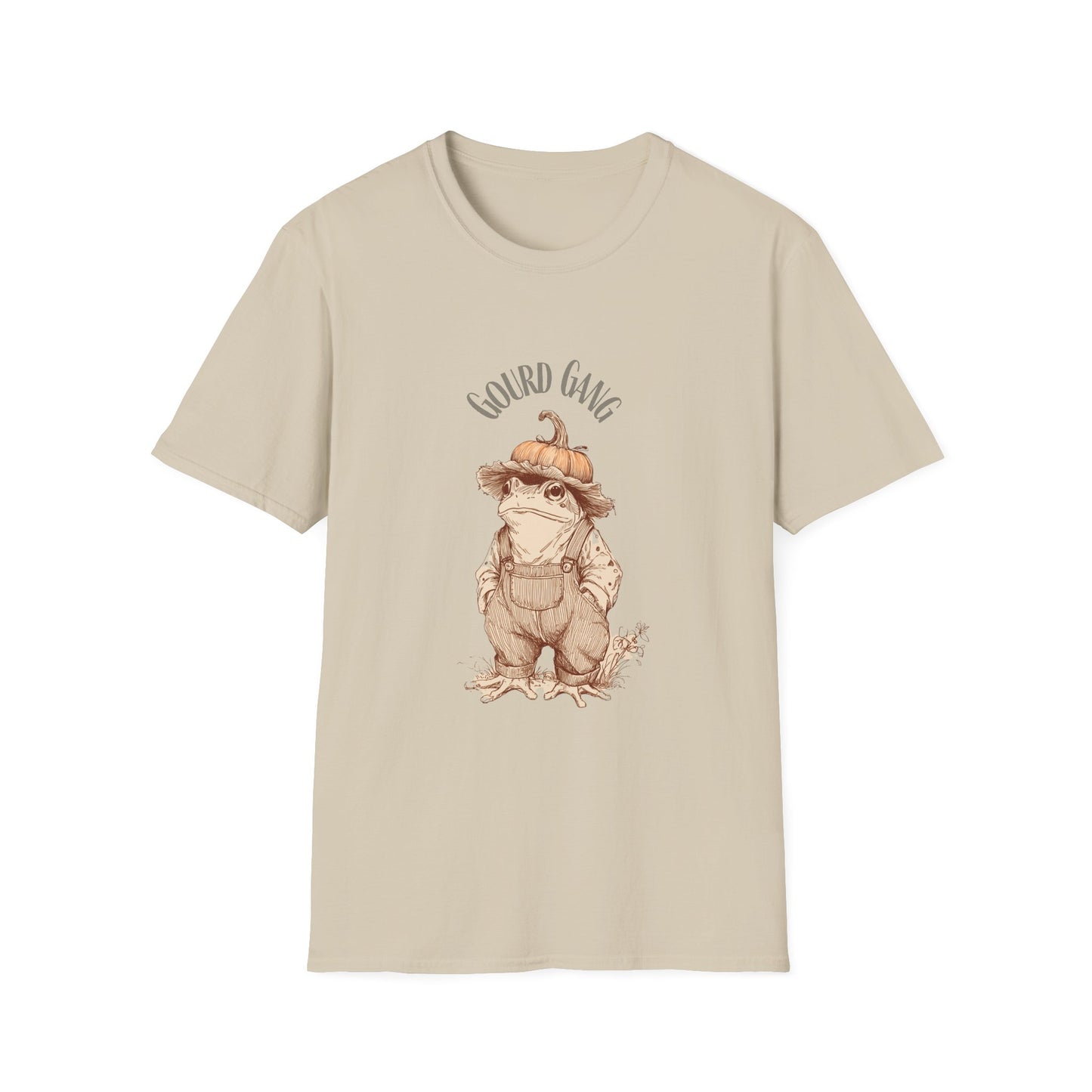 Gourd Gang T-Shirt, Comfortable Unisex Tee, Fall Harvest Shirt, Gift for Plant Lovers, Casual Style Top