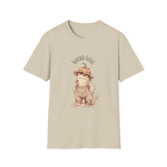 Gourd Gang T-Shirt, Comfortable Unisex Tee, Fall Harvest Shirt, Gift for Plant Lovers, Casual Style Top