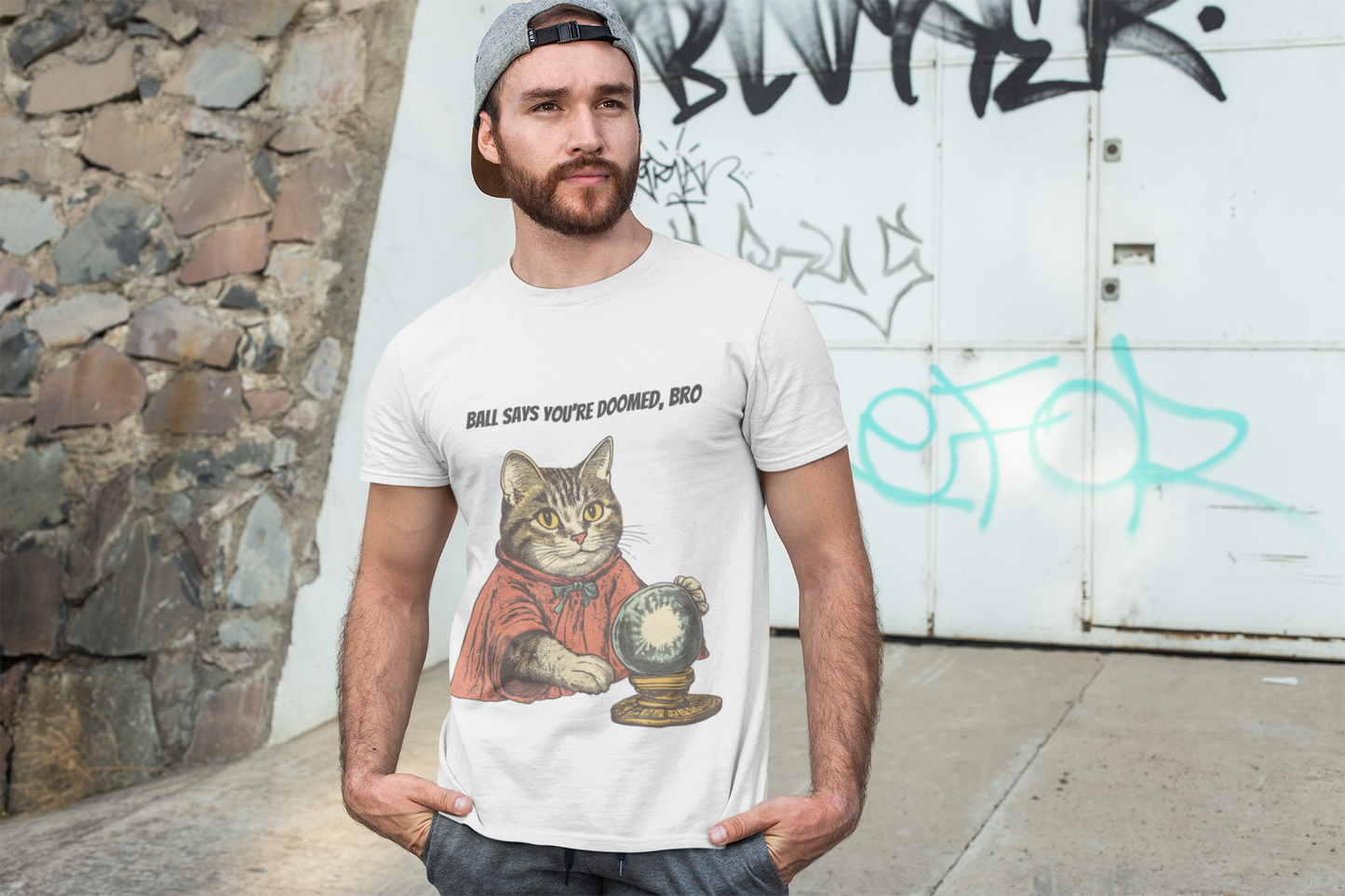 Funny Fortune Teller Cat | Depression Meme Wizard