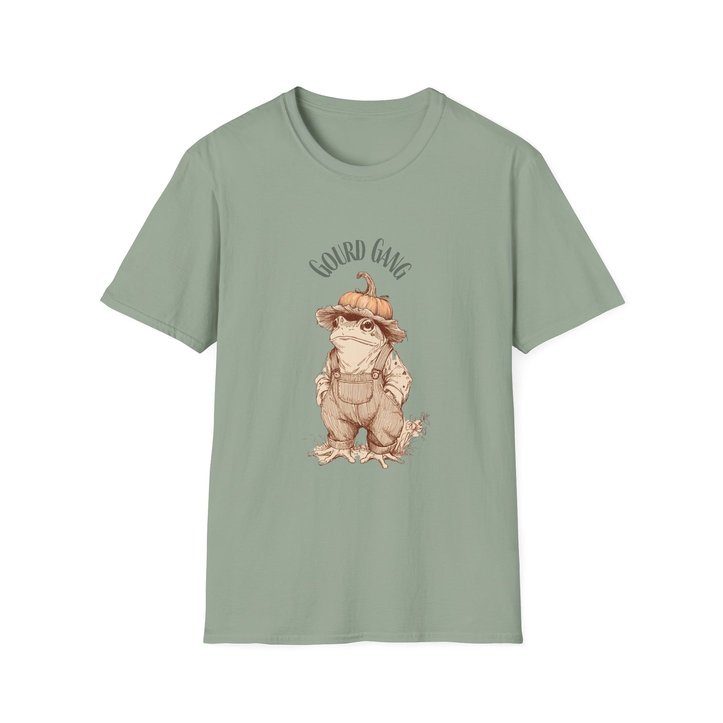 Gourd Gang T-Shirt, Comfortable Unisex Tee, Fall Harvest Shirt, Gift for Plant Lovers, Casual Style Top