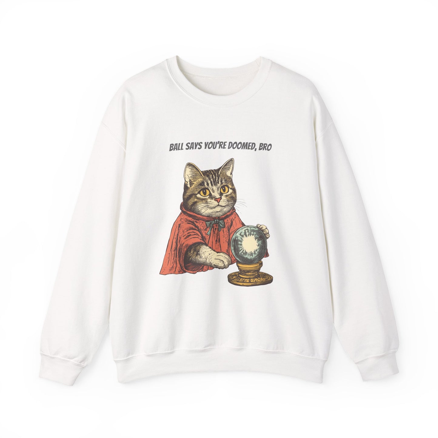 Fortune Teller Cat of Doom | Unisex Sweatshirt