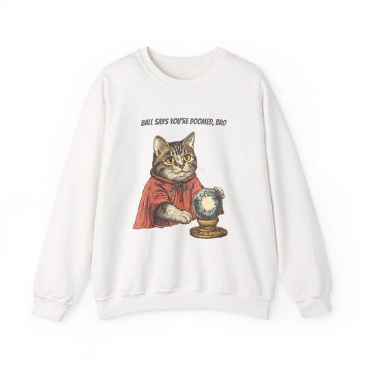 Fortune Teller Cat of Doom | Unisex Sweatshirt